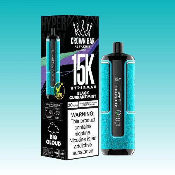 Al Fakher Crown Bar Hypermax 15000 Puffs | Vape Kopen Al Fakher Crown Bar Hypermax 15000 Puffs | Vape Kopen