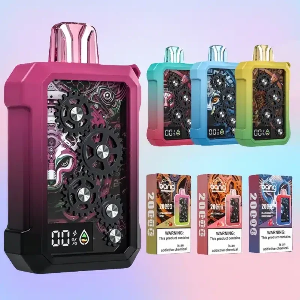 Bang Mechanical Gear 18000 Puffs | Vape Kopen Bang Mechanical Gear 18000 Puffs | Vape Kopen