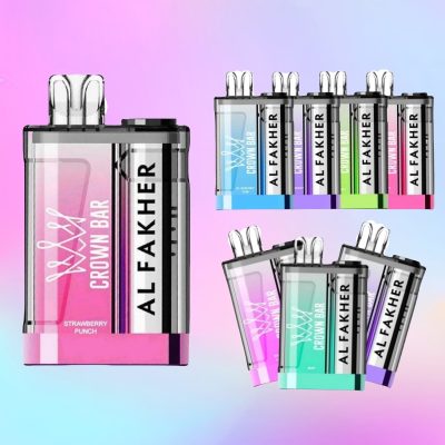 Al Fakher Crown Bar Crystal 9000 Puffs | Vape Kopen Al Fakher Crown Bar Crystal 9000 Puffs | Vape Kopen