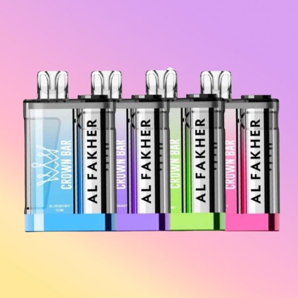 Al Fakher Crown Bar Crystal 9000 Puffs | Vape Kopen Al Fakher Crown Bar Crystal 9000 Puffs | Vape Kopen