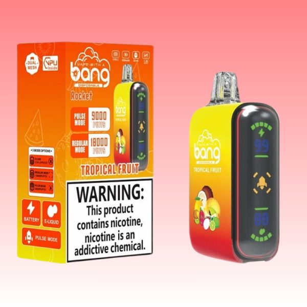 Bang Rocket 18000 Puffs | Vape Kopen Bang Rocket 18000 Puffs | Vape Kopen