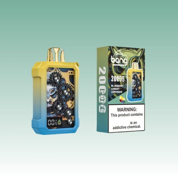 Bang Mechanical Gear 18000 Puffs | Vape Kopen Bang Mechanical Gear 18000 Puffs | Vape Kopen