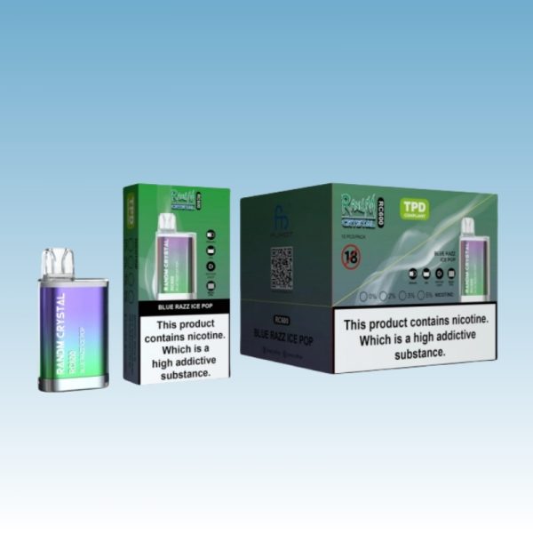 Randm Crystal RC600 Puffs | Vape Kopen Randm Crystal RC600 Puffs | Vape Kopen