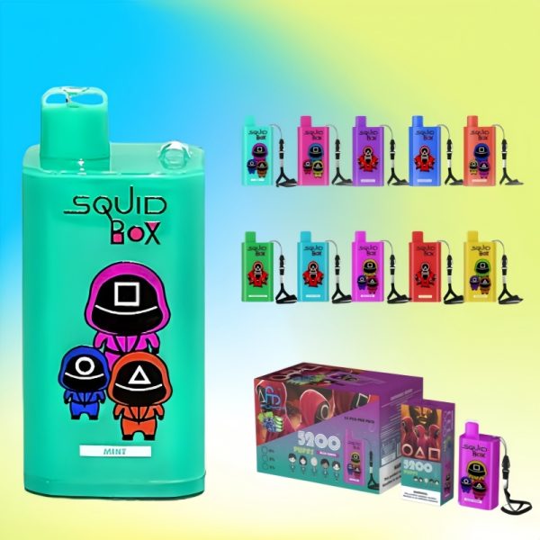 Randm Squid Box 5200 Puffs | Vape Kopen Randm Squid Box 5200 Puffs | Vape Kopen