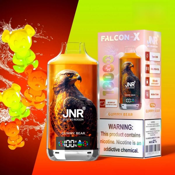 JNR Falcon-X 18000 Puffs | Vape Kopen JNR Falcon-X 18000 Puffs | Vape Kopen