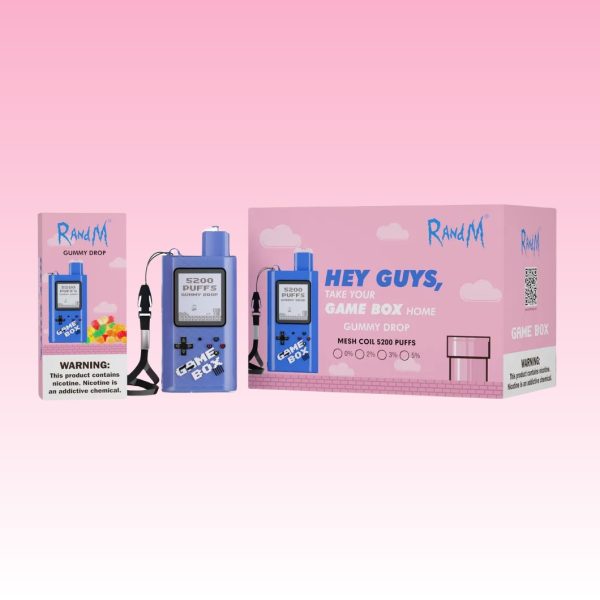 Randm Game Box 5200 Puffs | Vape Kopen Randm Game Box 5200 Puffs | Vape Kopen