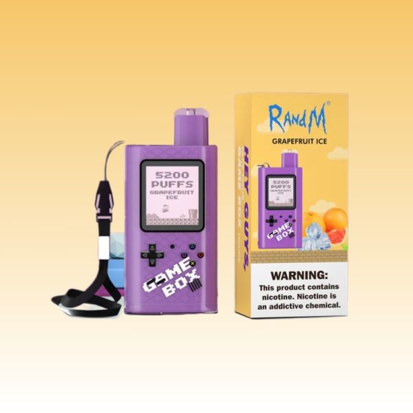 Randm Game Box 5200 Puffs | Vape Kopen Randm Game Box 5200 Puffs | Vape Kopen