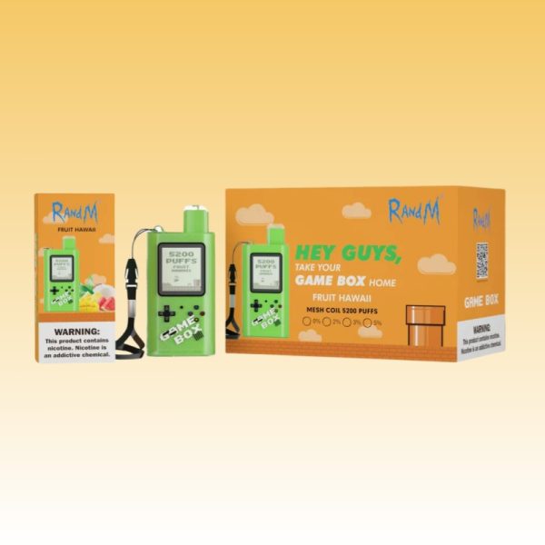 Randm Game Box 5200 Puffs | Vape Kopen Randm Game Box 5200 Puffs | Vape Kopen