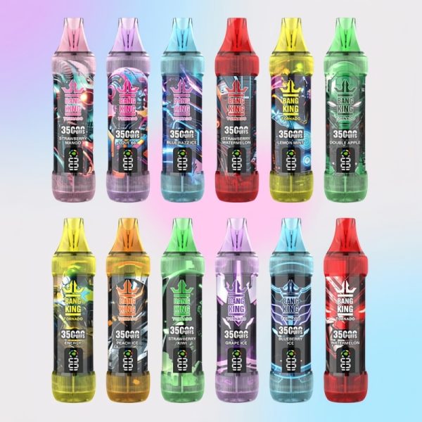 Bang King Tornado 35000 Puffs | Vape Kopen Bang King Tornado 35000 Puffs | Vape Kopen
