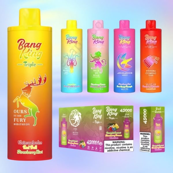 Bang King Triple 45000 Puffs | Vape Kopen Bang King Triple 45000 Puffs | Vape Kopen