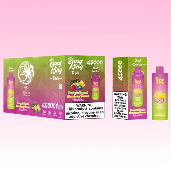 Bang King Triple 45000 Puffs | Vape Kopen Bang King Triple 45000 Puffs | Vape Kopen