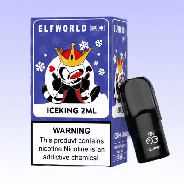 Elfworld Iceking Pod 600 Puffs | Vape Kopen Elfworld Iceking Pod 600 Puffs | Vape Kopen