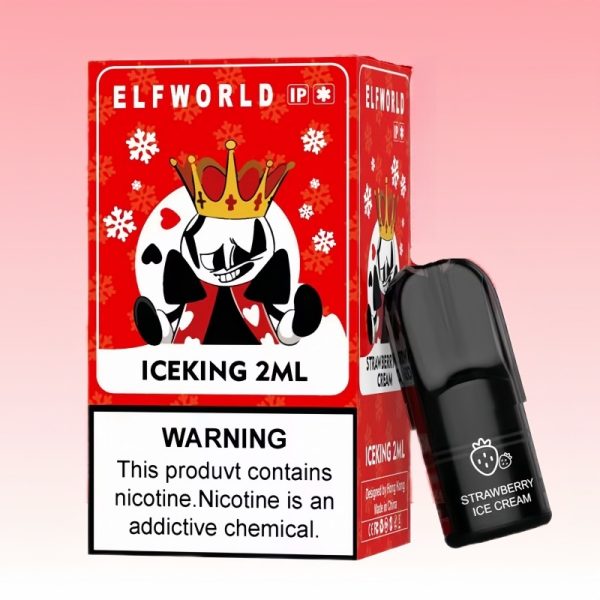 Elfworld Iceking Pod 600 Puffs | Vape Kopen Elfworld Iceking Pod 600 Puffs | Vape Kopen