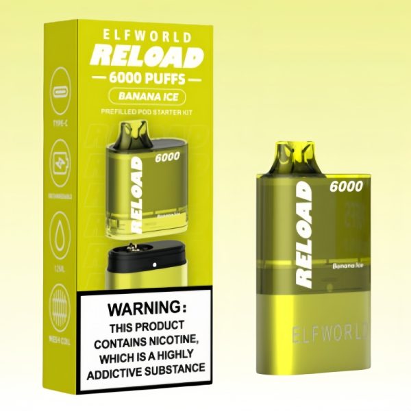 Elfworld Reload Kit 6000 Puffs | Vape Kopen Elfworld Reload Kit 6000 Puffs | Vape Kopen