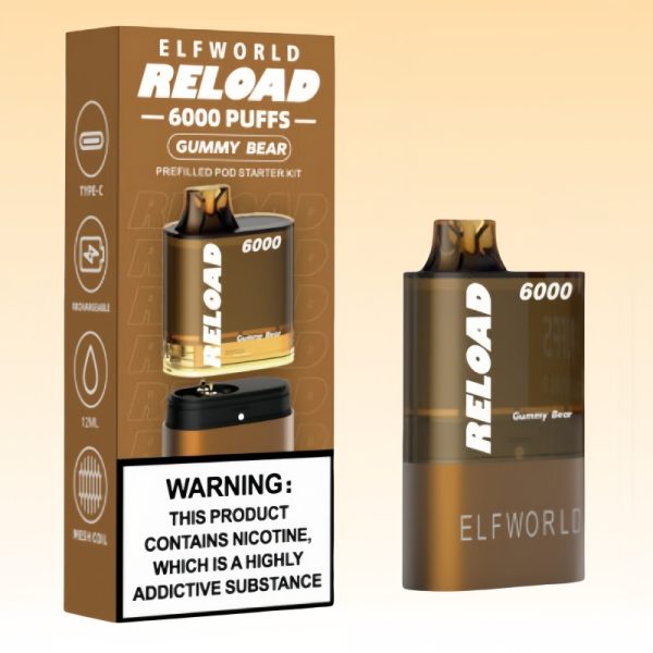 Elfworld Reload Kit 6000 Puffs | Vape Kopen Elfworld Reload Kit 6000 Puffs | Vape Kopen