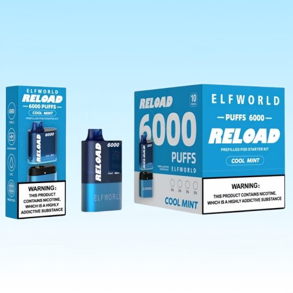 Elfworld Reload Kit 6000 Puffs | Vape Kopen Elfworld Reload Kit 6000 Puffs | Vape Kopen