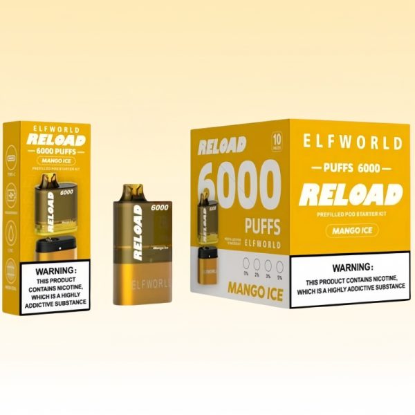 Elfworld Reload Kit 6000 Puffs | Vape Kopen Elfworld Reload Kit 6000 Puffs | Vape Kopen