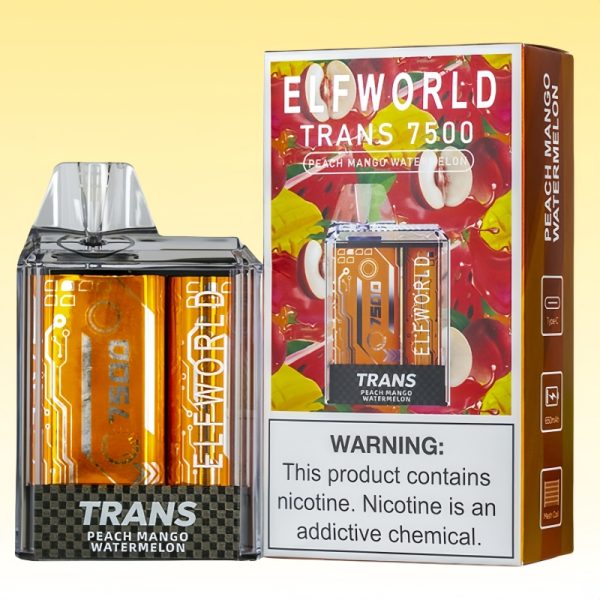 Elfworld Trans 7500 Puffs | Vape Kopen Elfworld Trans 7500 Puffs | Vape Kopen