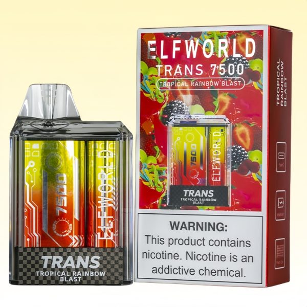 Elfworld Trans 7500 Puffs | Vape Kopen Elfworld Trans 7500 Puffs | Vape Kopen