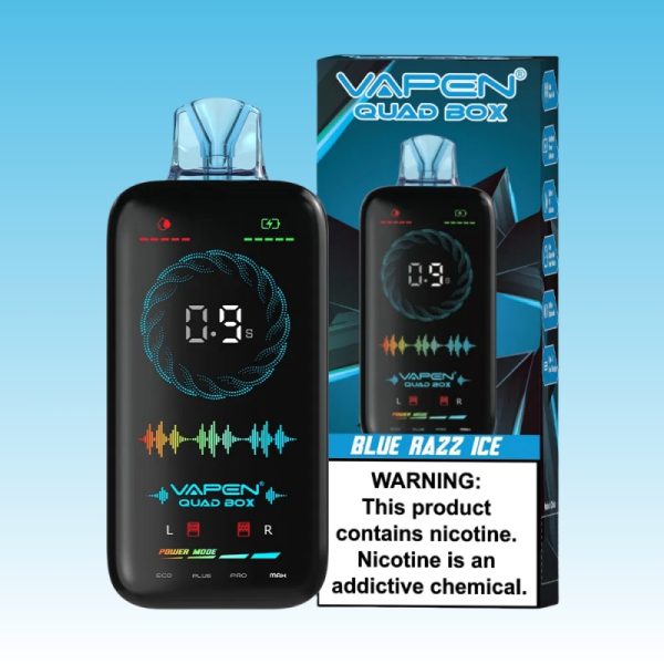 Vapen Quad Box 20K Puffs | Vape Kopen Vapen Quad Box 20K Puffs | Vape Kopen