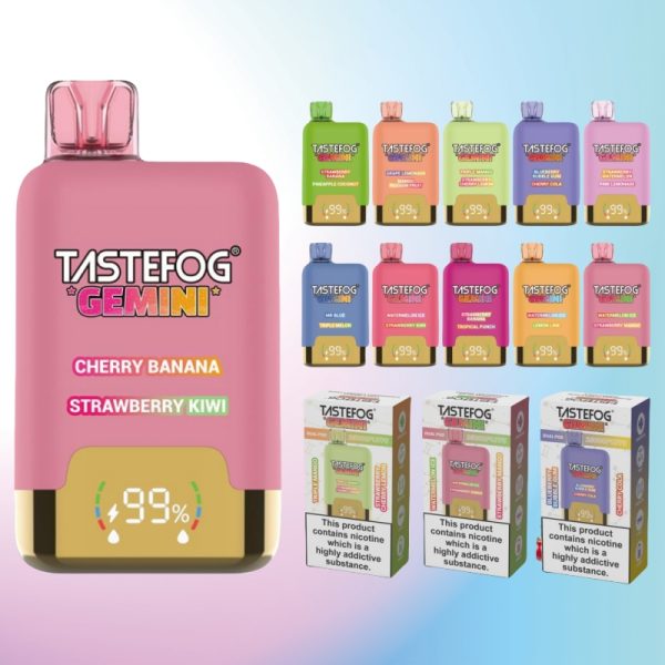 Tastefog Gemini 25000 Puffs | Vape Kopen Tastefog Gemini 25000 Puffs | Vape Kopen