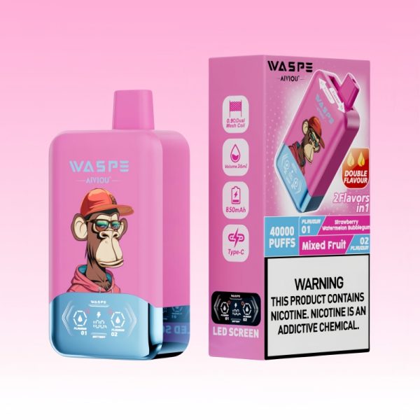 Waspe Aiviou 40000 Puffs | Vape Kopen Waspe Aiviou 40000 Puffs | Vape Kopen