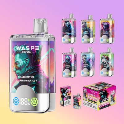 Waspe Crystal 40000 Puffs | Vape Kopen Waspe Crystal 40000 Puffs | Vape Kopen