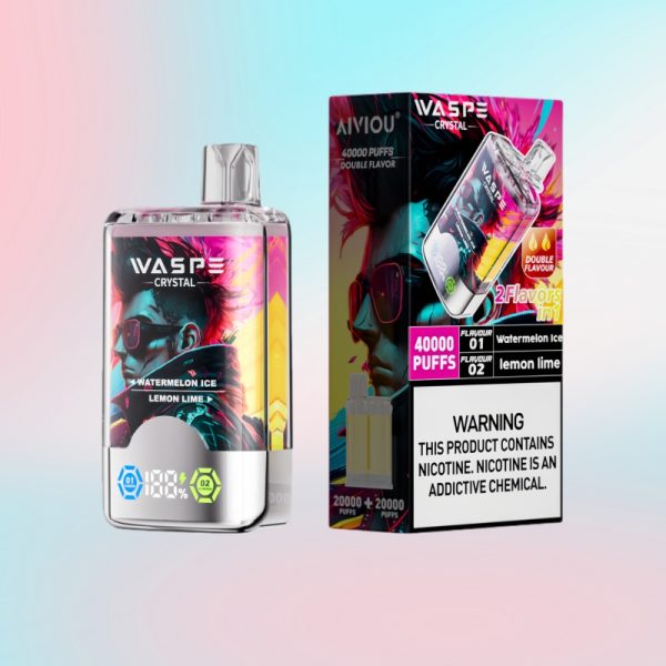 Waspe Crystal 40000 Puffs | Vape Kopen Waspe Crystal 40000 Puffs | Vape Kopen