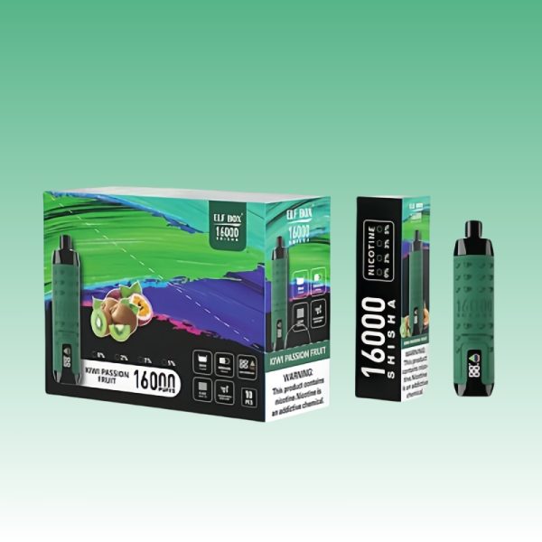 ELF BOX Shisha 16000 Puffs | Vape Kopen Best ELF BOX SHISHA 16000 Puffs Rechargeable Low Nicotine Disposable Vape
