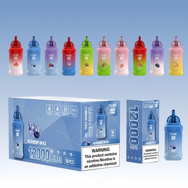 Elf Box BK 12000 Puffs | Vape Kopen Cute Cup Elf Box BK12000 Puff Zero Nicotine Disposable Vape Wholesale