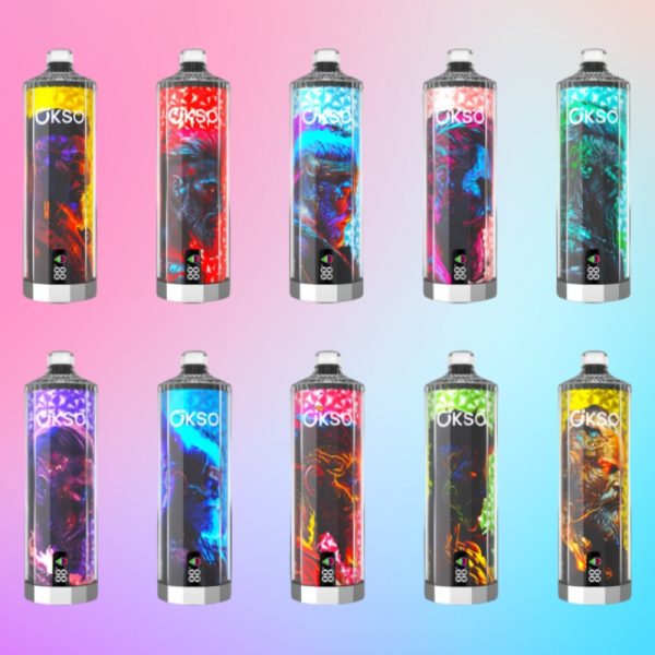 OKSO shisha hookah mega 50k Puffs | Vape Kopen OKSO shisha hookah mega 50k Puffs
