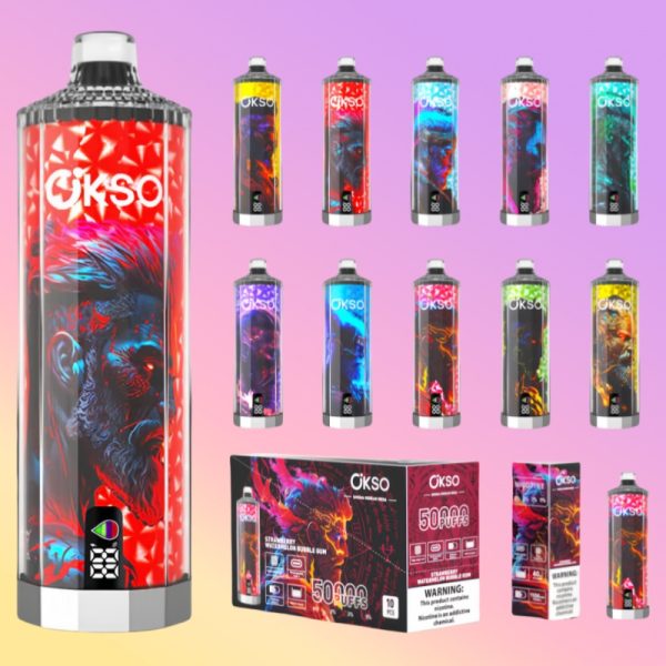 OKSO shisha hookah mega 50k Puffs | Vape Kopen OKSO shisha hookah mega 50k Puffs