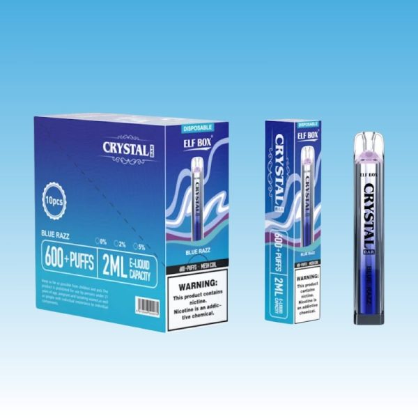 Elf Box Crystal Bar 600 Puffs | Vape Kopen Cheap Elf Box Crystal 600 Puffs Disposable Vape Pen With Low Nicotine