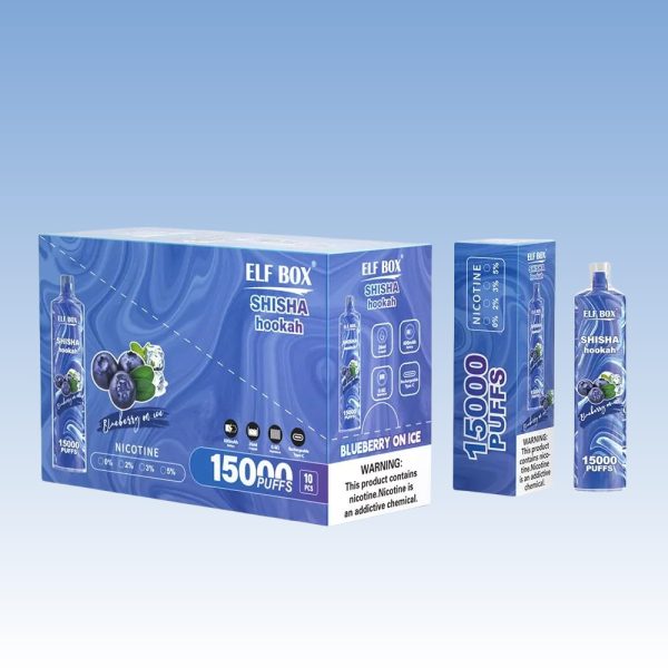 Elf Box Shisha LS15000 | Vape Kopen Portable Elf Box Shisha LS15000 Puffs Rechargeable Disposable Vape Pen