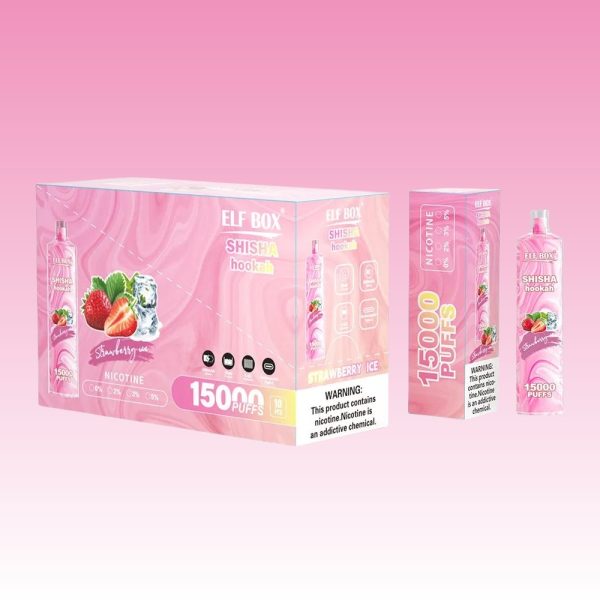 Elf Box Shisha LS15000 | Vape Kopen Portable Elf Box Shisha LS15000 Puffs Rechargeable Disposable Vape Pen