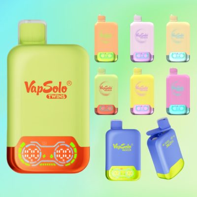 Vapsolo Twins Pro 50k Puffs | Vape Kopen Vapsolo Twins Pro 50k Puffs