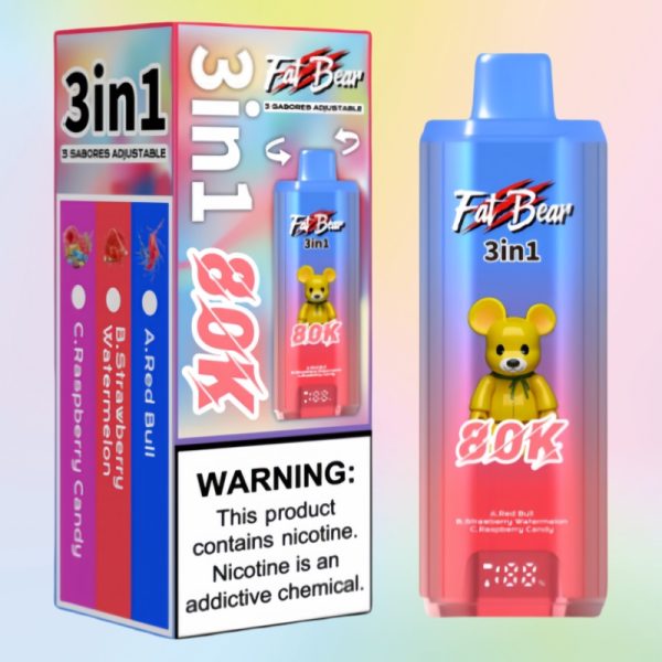 Aivono Aim Fatbear 80000 Puffs | Vape Kopen Aivono Aim Fatbear 80000 Puffs