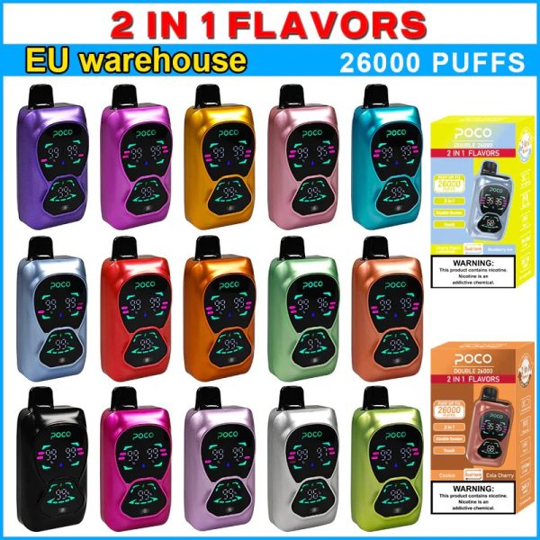 Poco Double 26000 Puffs | Vape Kopen Poco Double 26000 Puffs