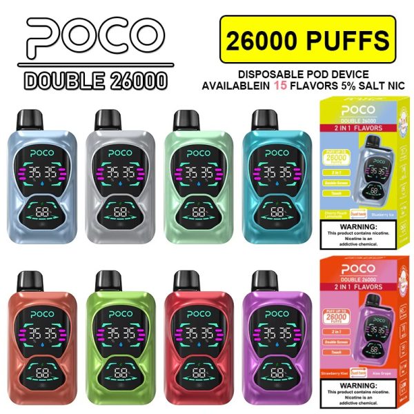 Poco Double 26000 Puffs | Vape Kopen Poco Double 26000 Puffs