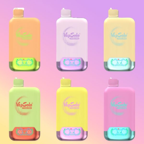 Vapsolo Twins Pro 50k Puffs | Vape Kopen Vapsolo Twins Pro 50k Puffs