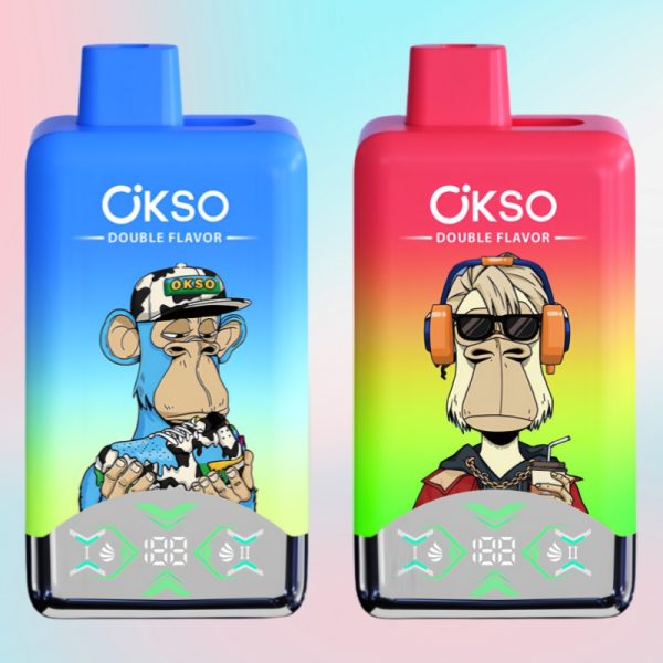 OKSO Double Smaak 60k Puffs | Vape Kopen OKSO Double Smaak 60k Puffs | Vape Kopen