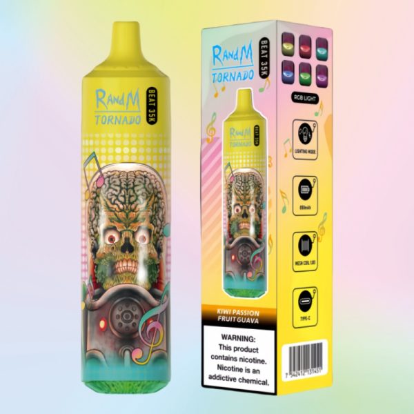 Uwin RandM Tornado Beat 35000 Puffs | Vape Kopen