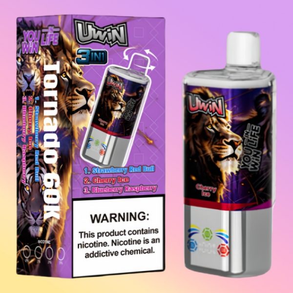 Uwin Tornado Triple 60000 Puffs | Vape Kopen Uwin Tornado Triple 60000 Puffs | Vape Kopen