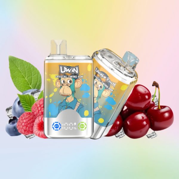 Uwin X RandM Twins Crystal 40000 Puffs | Vape Kopen Uwin X RandM Twins Crystal 40000 Puffs | Vape Kopen