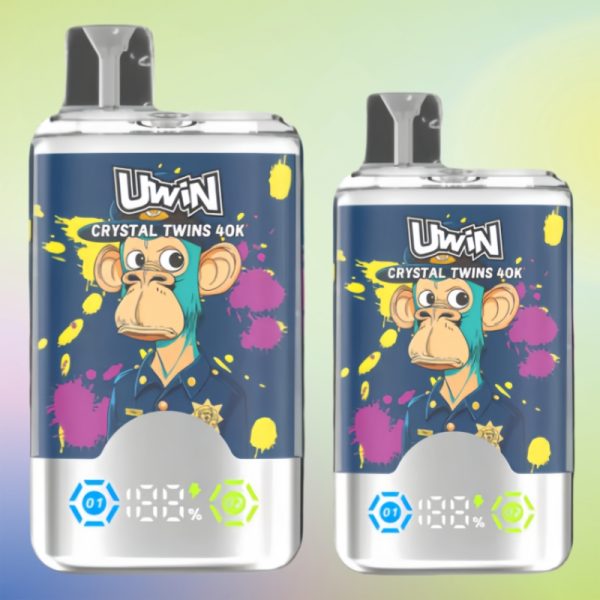 Uwin X RandM Twins Crystal 40000 Puffs | Vape Kopen Uwin X RandM Twins Crystal 40000 Puffs | Vape Kopen