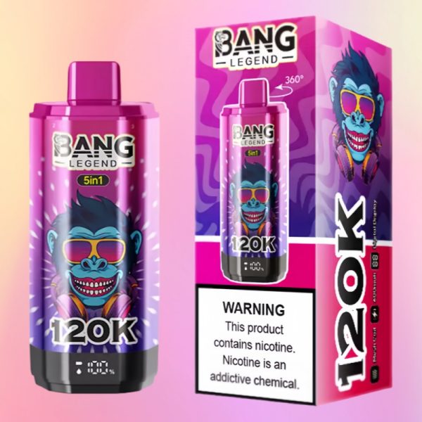 Bang Legend 120K Puffs | Vape Kopen Bang Legend 120K Puffs | Vape Kopen