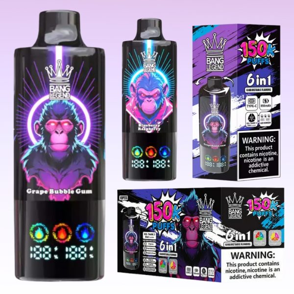 Bang Legend 150K Puffs | Vape Kopen Bang Legend 150K Puffs | Vape Kopen