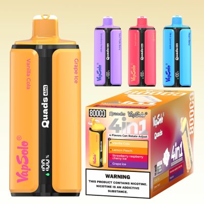 Vapsolo Quads 80000 puffs | Vape Kopen Vapsolo Quads 80000 puffs | Vape Kopen