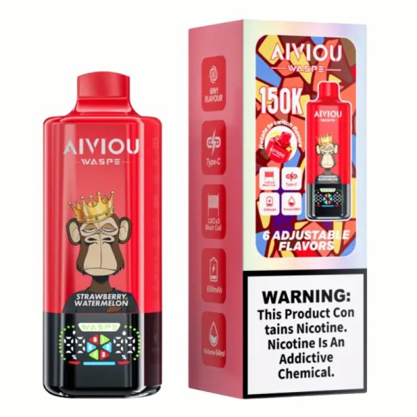 Waspe Aiviou 6 in 1 150k Puffs | Vape Kopen Waspe Aiviou 6 in 1 150k Puffs | Vape Kopen