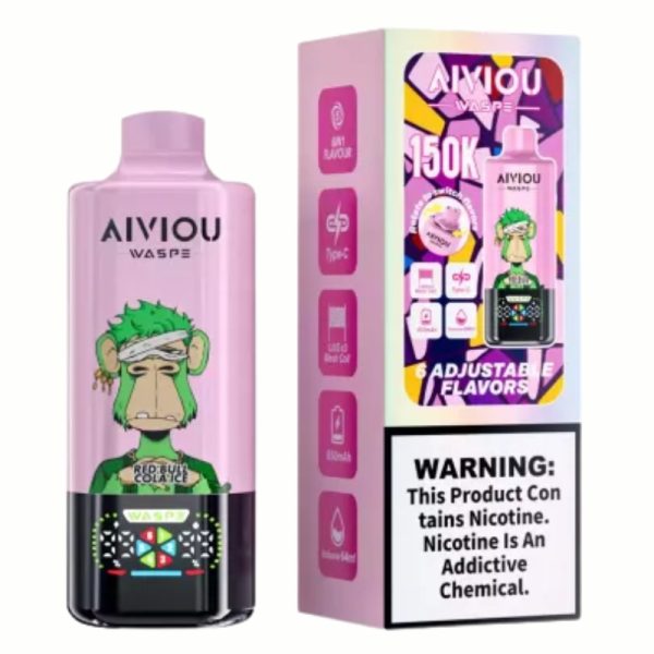 Waspe Aiviou 6 in 1 150k Puffs | Vape Kopen Waspe Aiviou 6 in 1 150k Puffs | Vape Kopen